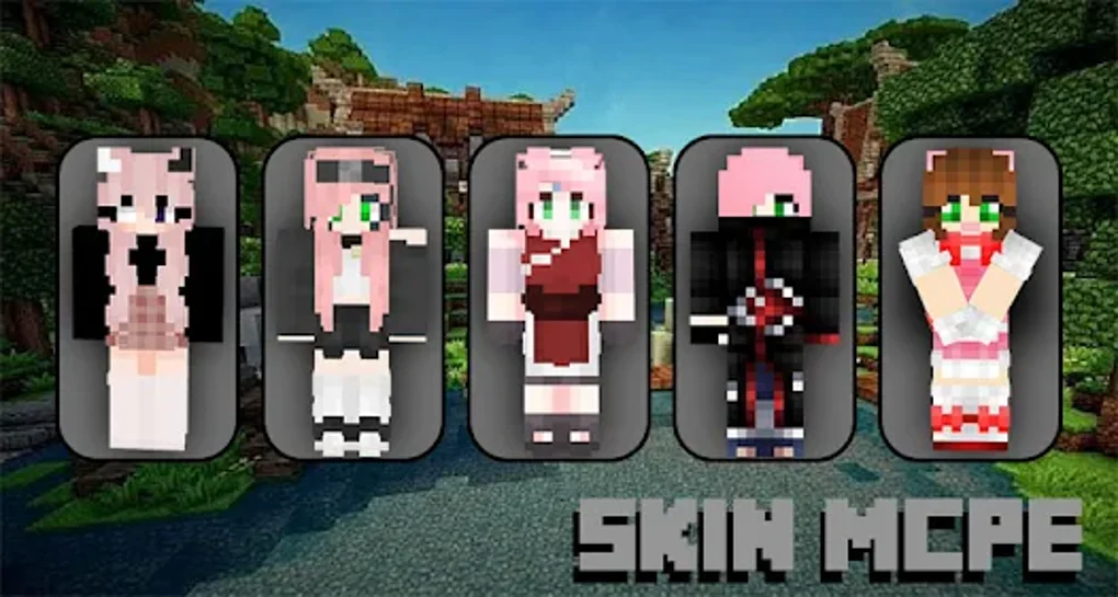 Sakura Skins For Minecraft For Android Download 6339