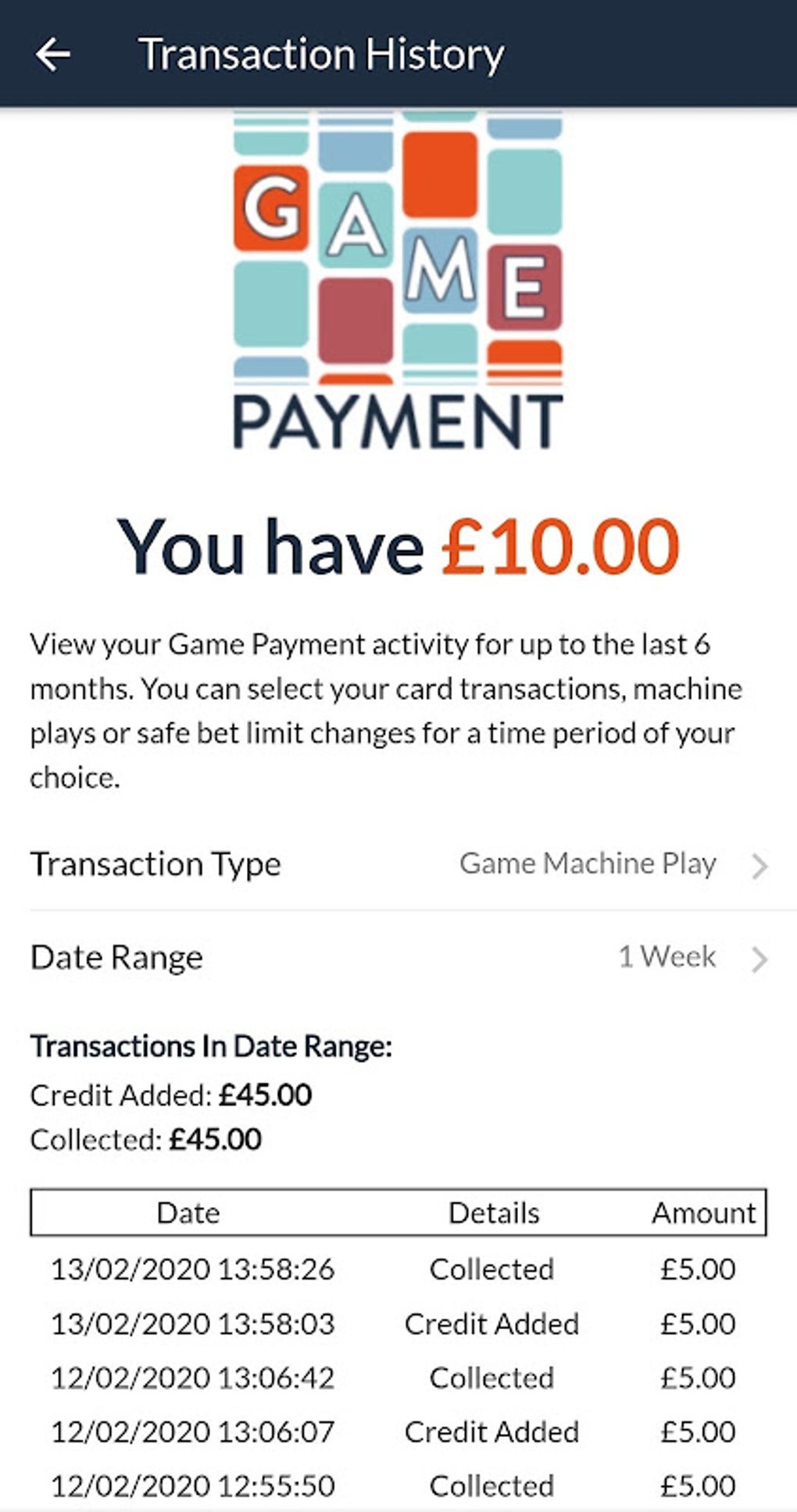 Game Payment: Cashless Gaming - Apps on Google Play