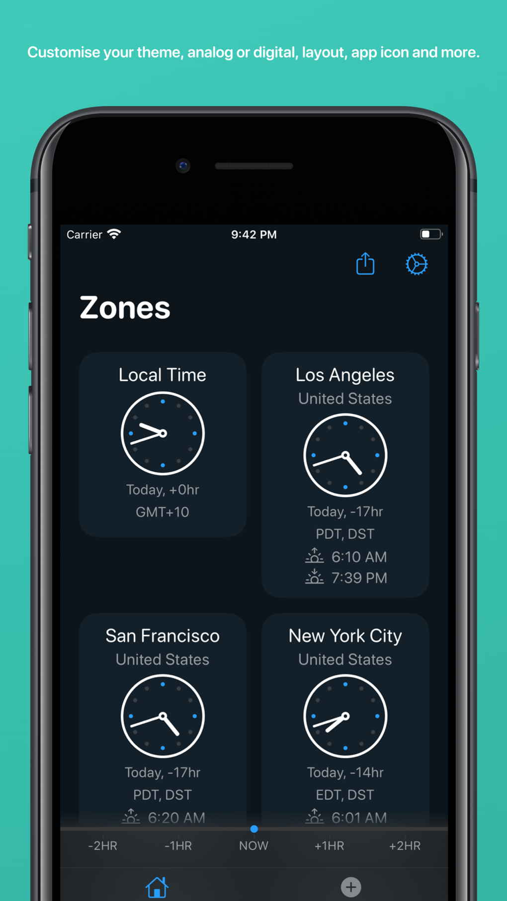 IPhone I in Zones Time Zone Conversion ndir