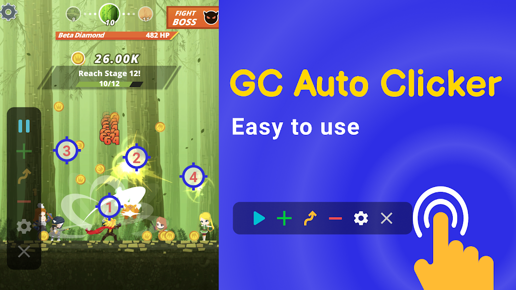 Download do APK de Auto Clicker - Fast Clicker para Android