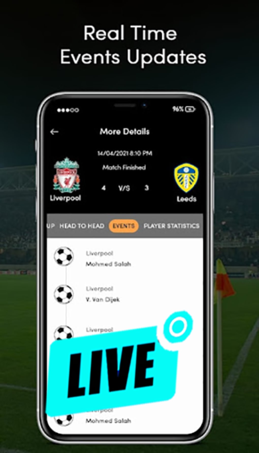 live football tv streaming HD for Android