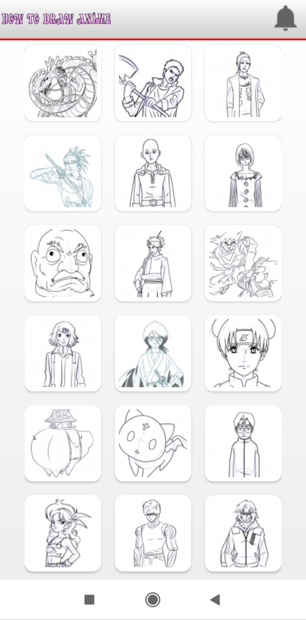 TDSapps- How To Draw Anime для Android — Скачать