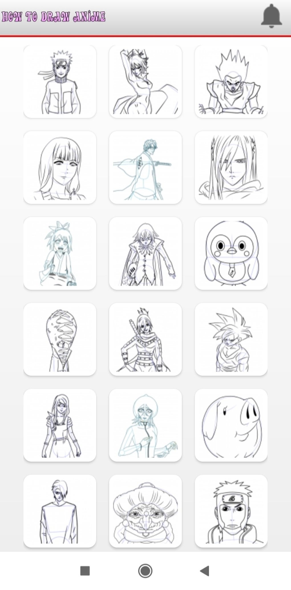 TDSapps- How To Draw Anime для Android — Скачать