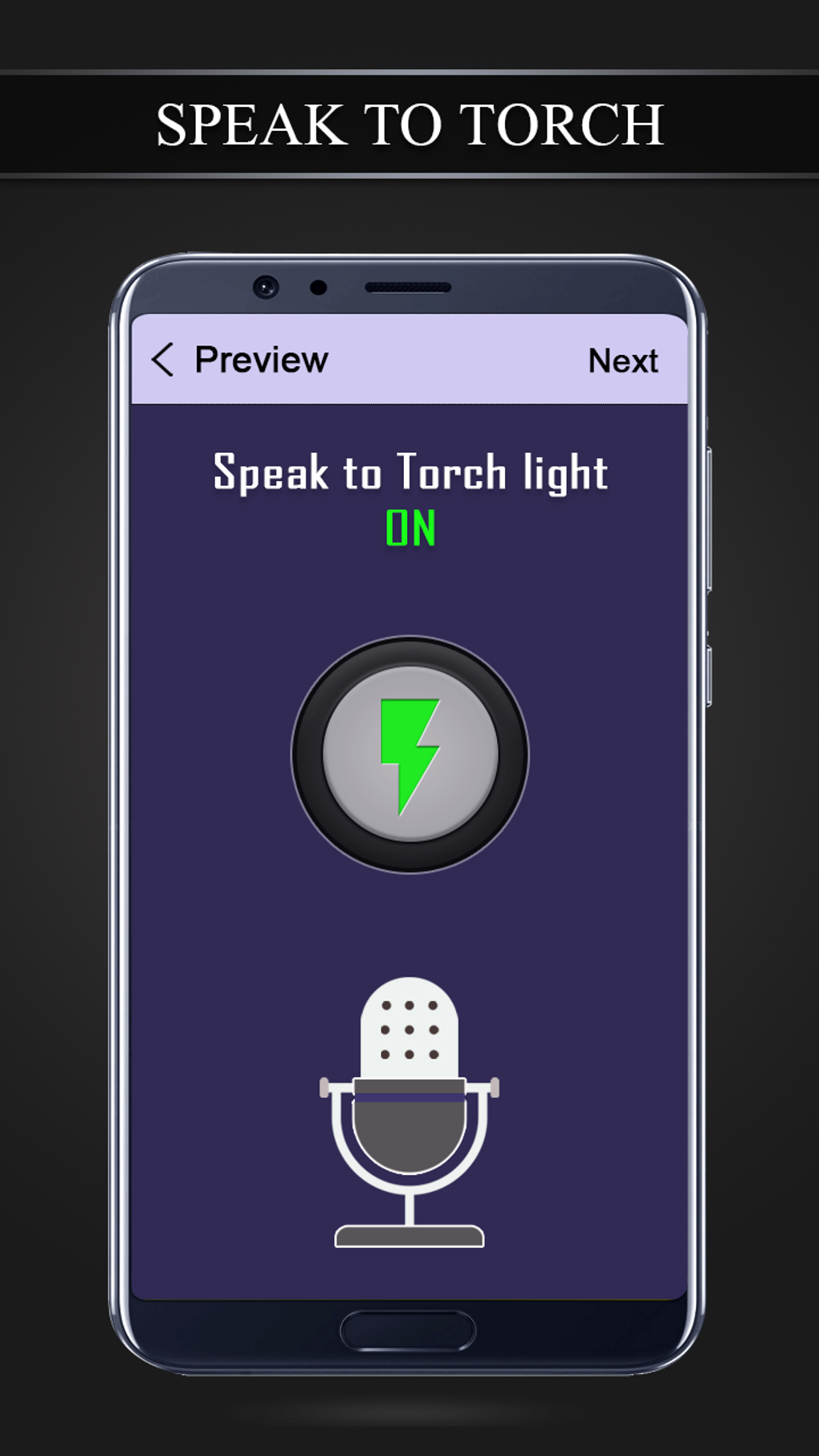 Speak to Torch Light - Clap to flash light для Android — Скачать