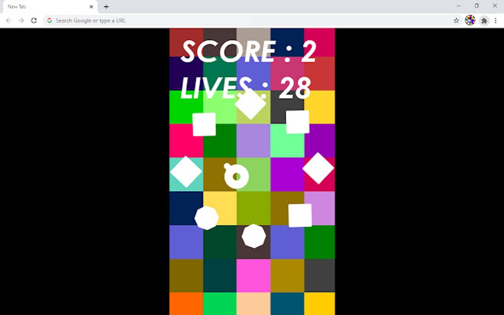 Shape Shoot Arcade Game para Google Chrome - Extensión Descargar