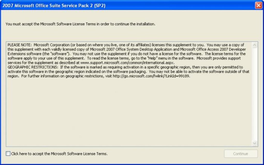 sp2 for ms office 2007 download