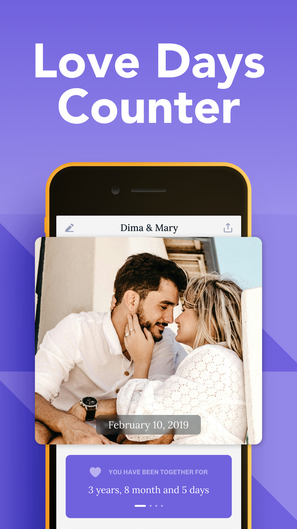 My Luv: Relationship Counter для iPhone — Скачать