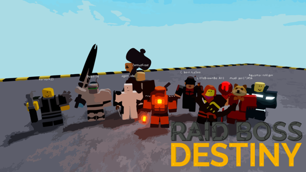 Raid Boss Destiny ROBLOX için - Oyun İndir