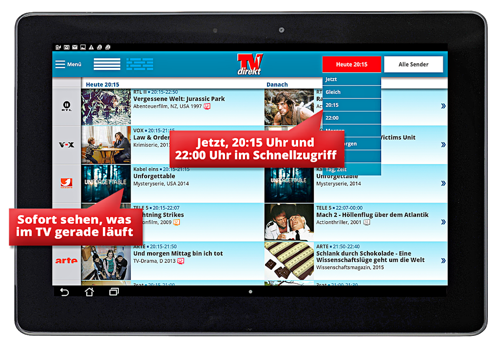 TVdirekt Fernsehprogramm APK F r Android Download