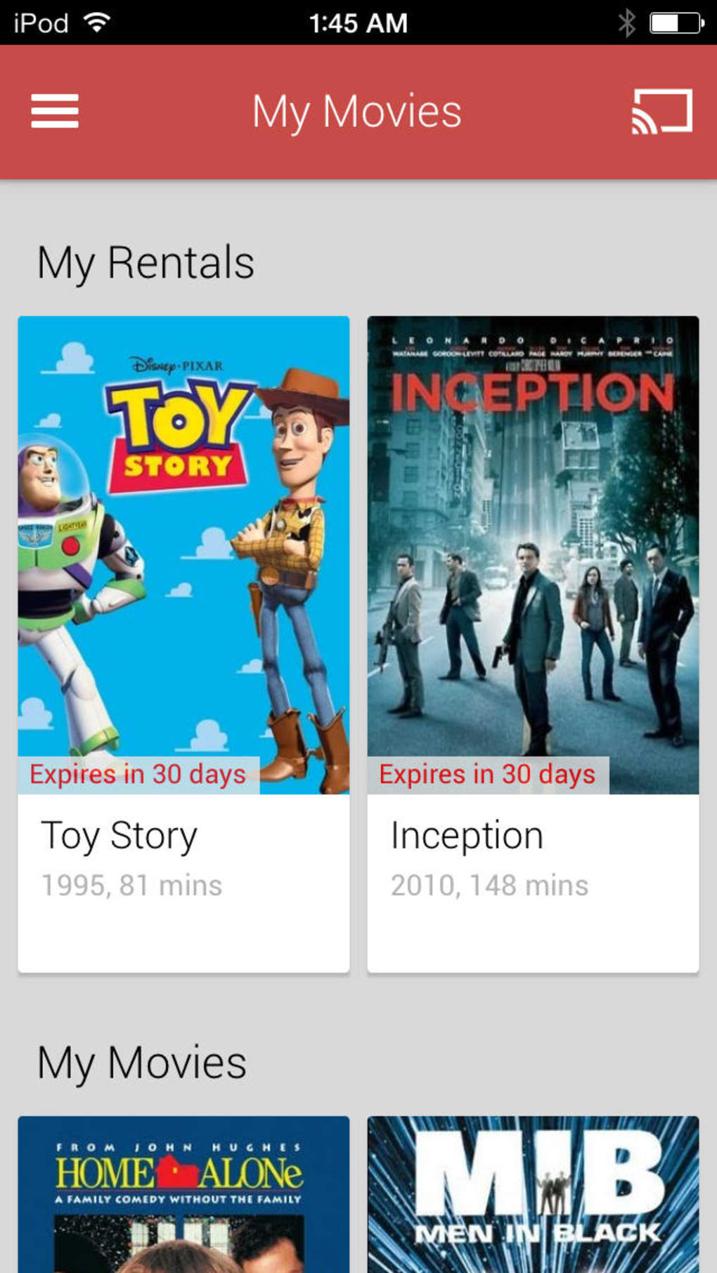 Download Google Play Filmes