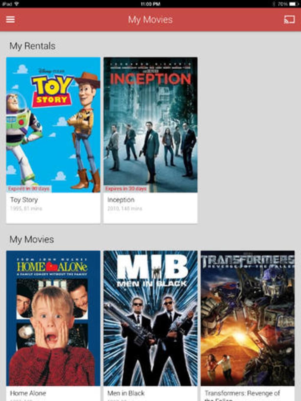 Filmes – Filmes e programas de TV no Google Play