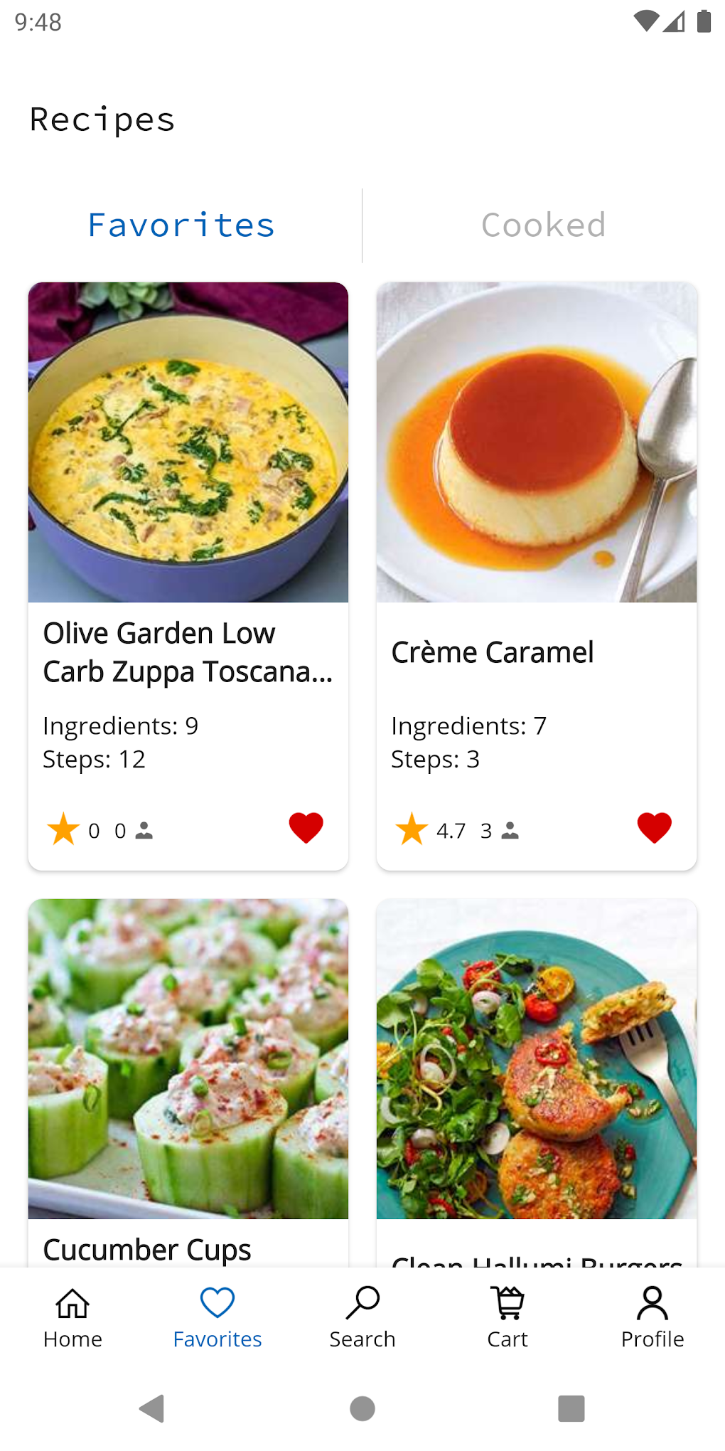 Diet Recipes для Android — Скачать