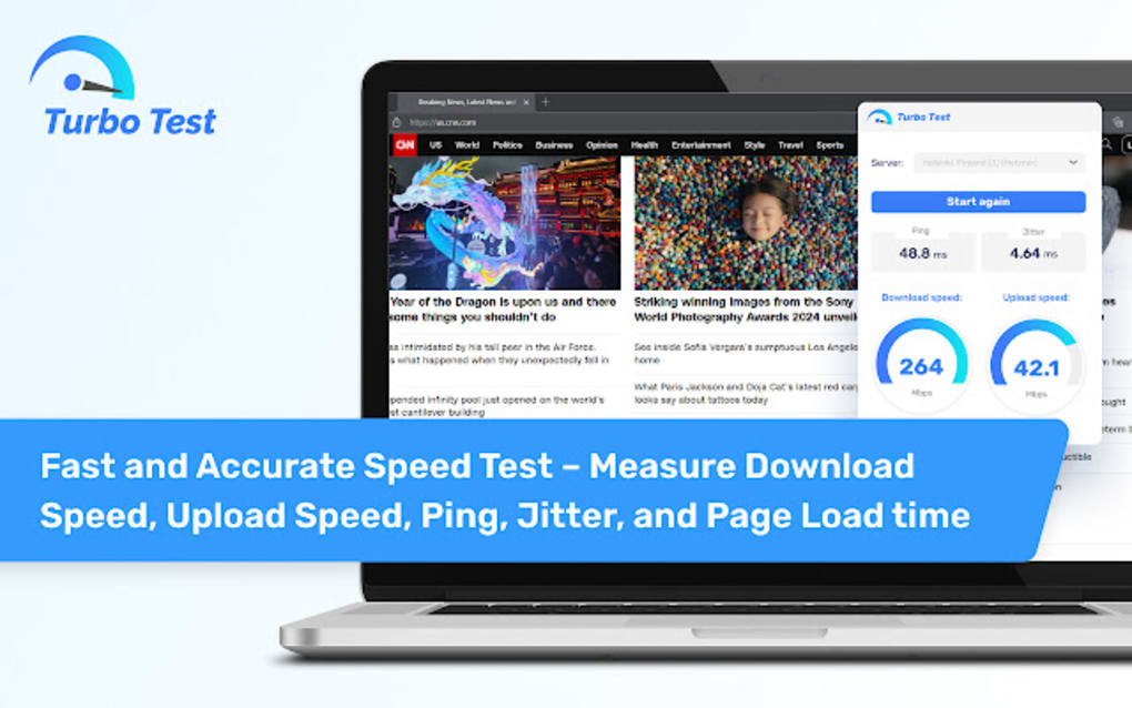 internet speed test by ookla chrome app