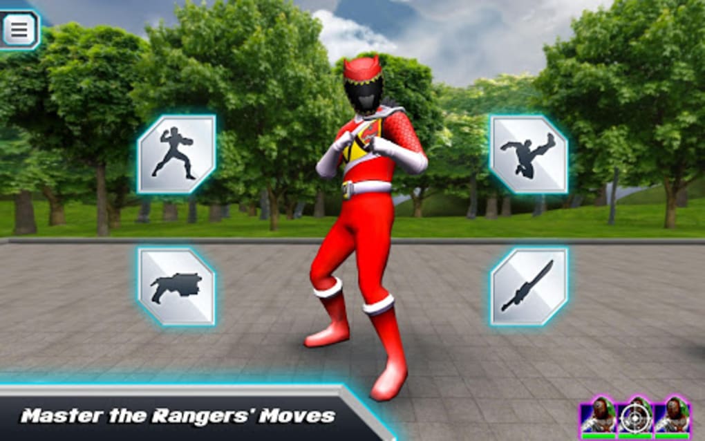 power rangers samurai games free for mobile