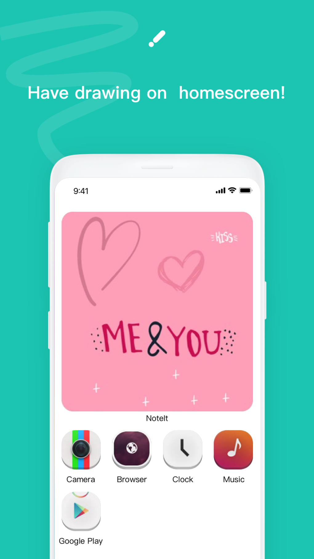 Noteit Drawing App for Couples für Android - Download