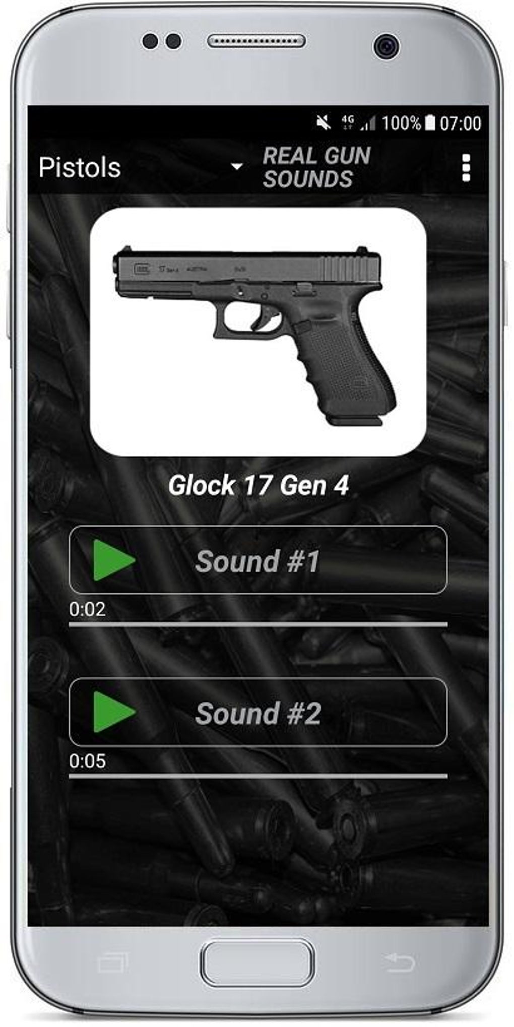 REAL GUN SOUNDS для Android — Скачать