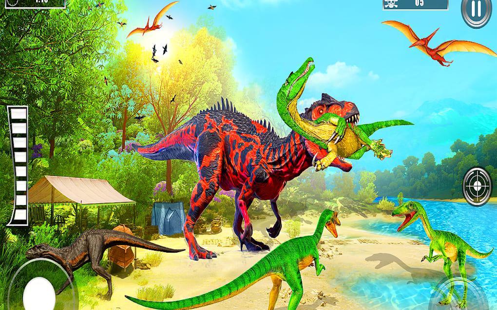 Dinosaur Hunter 3D Game. Dinosaur games are very popular…, by adventure  sol
