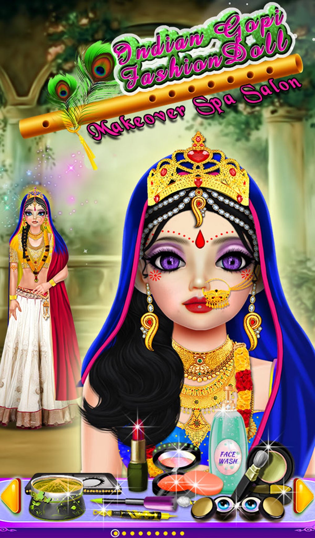 Indian Gopi Fashion Doll Makeover Spa Salon Apk For Android Download