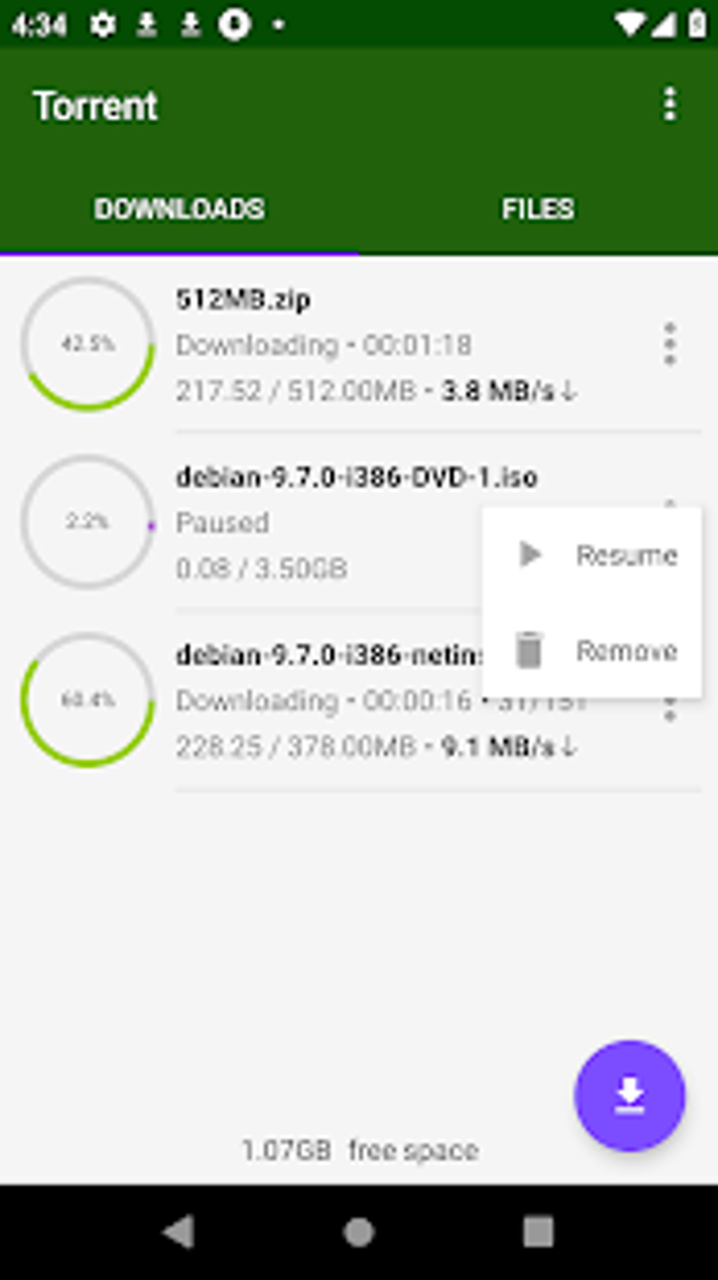 Torrent Client - PicoTorrent для Android — Скачать