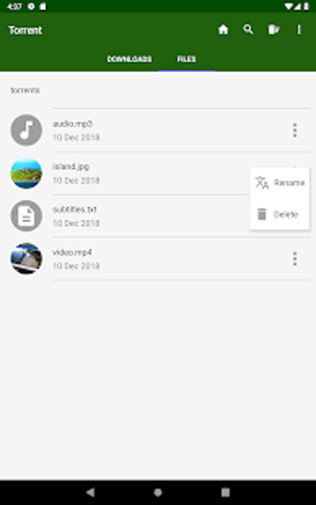 Torrent Client - PicoTorrent для Android — Скачать