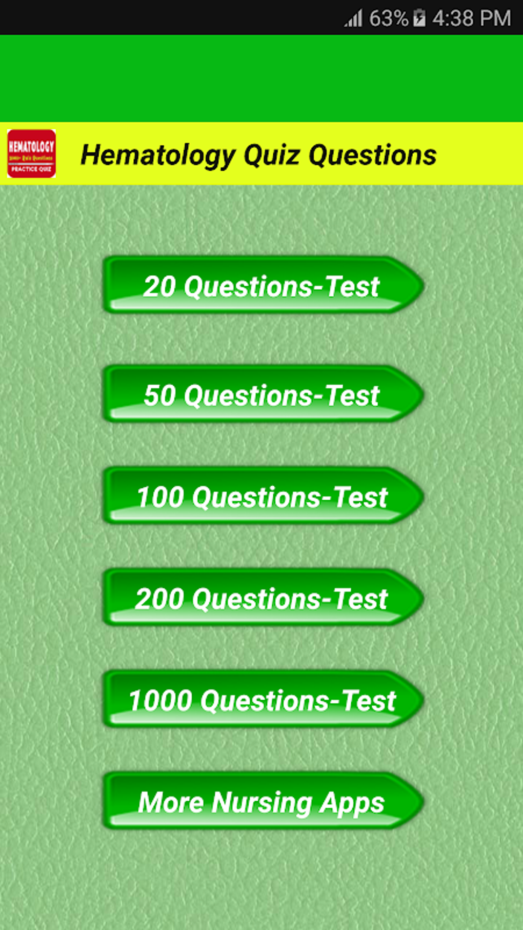 Hematology Quiz Questions APK Android 