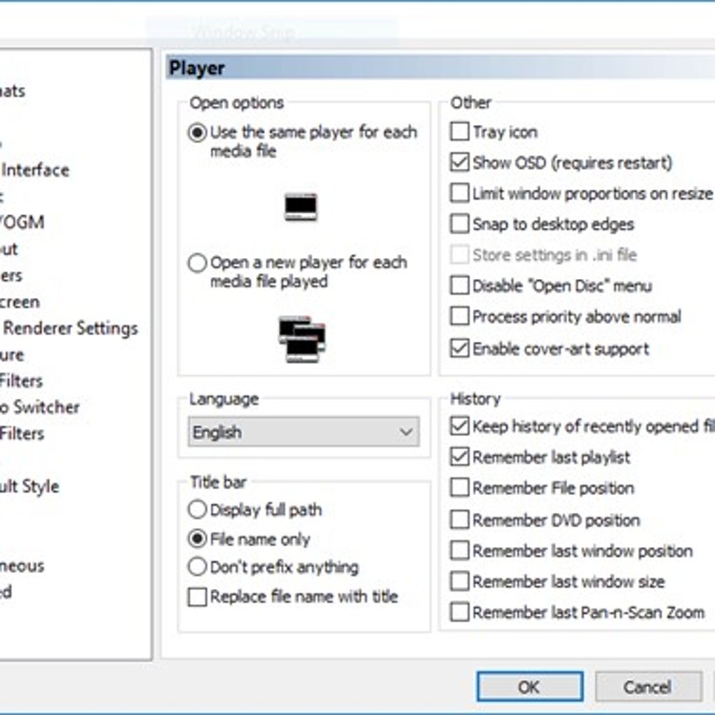 media player classic home cinema remember file position