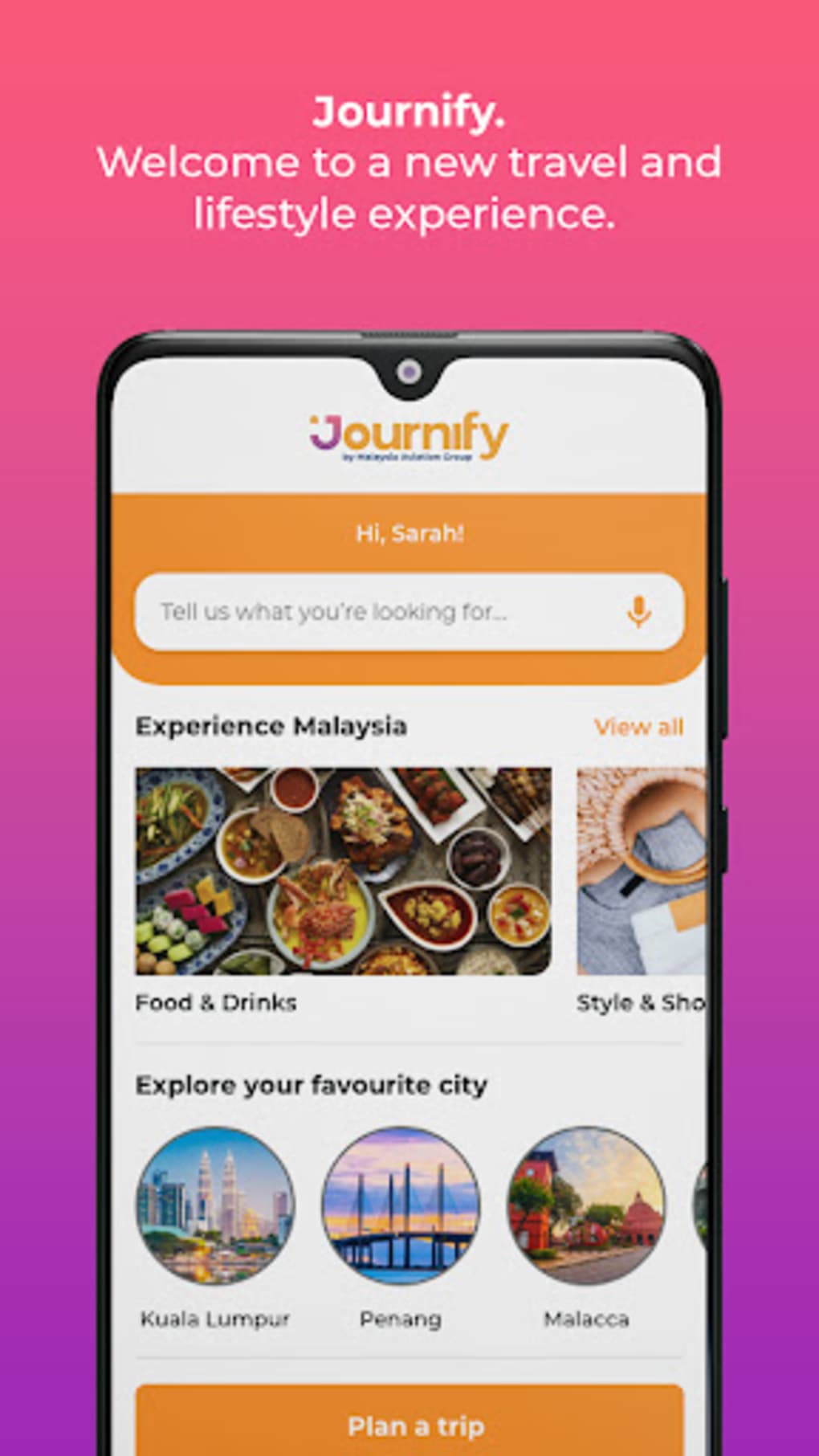 Journify by Malaysia Airlines for Android - Download