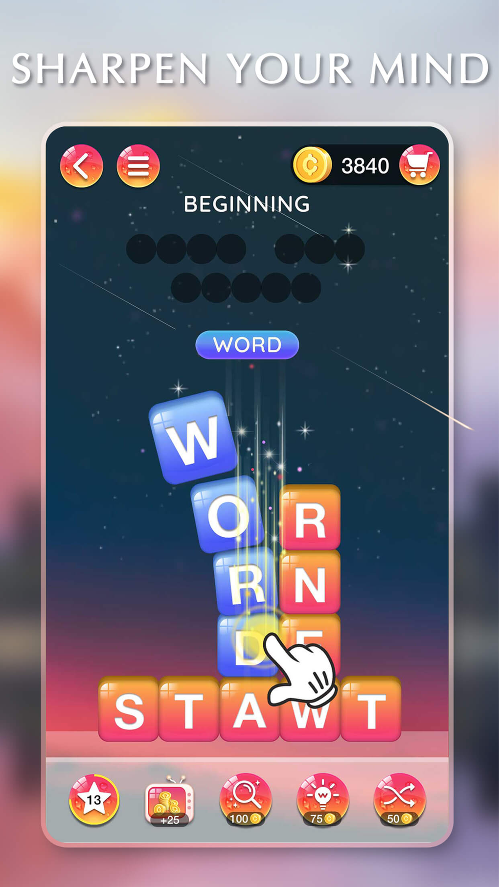 Word Sweeper-Search Puzzle для iPhone — Скачать