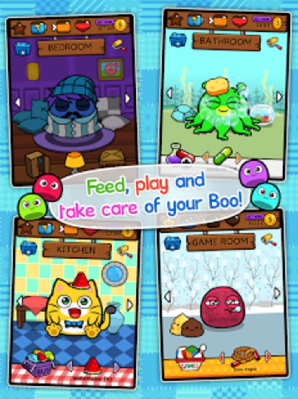 my boo your virtual pet game screenshot