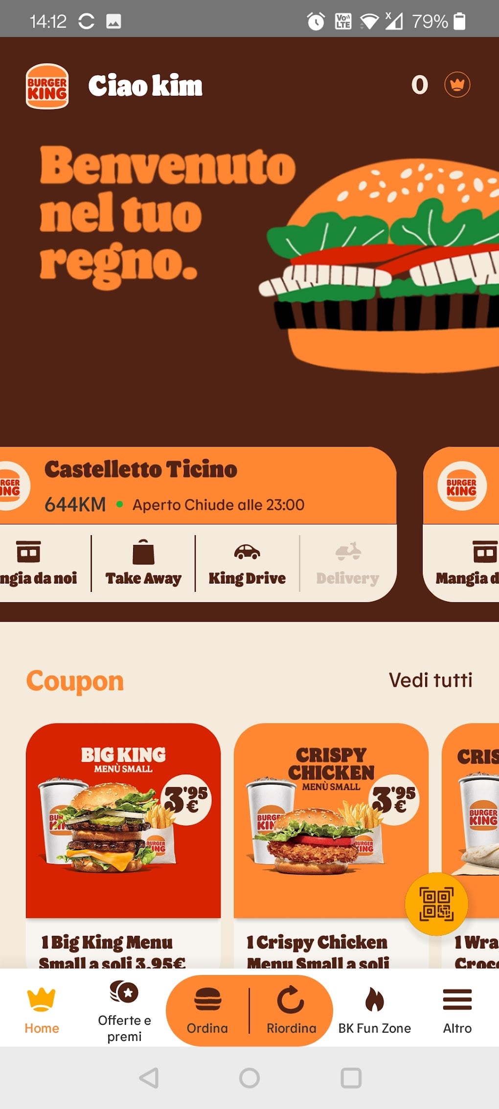 Burger King Italia APK для Android — Скачать