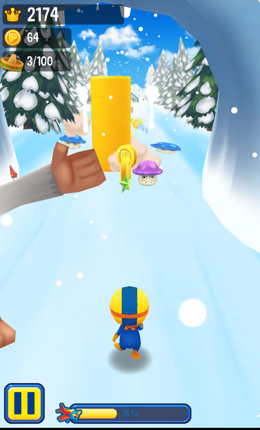 Pororo Penguin Run для Android — Скачать