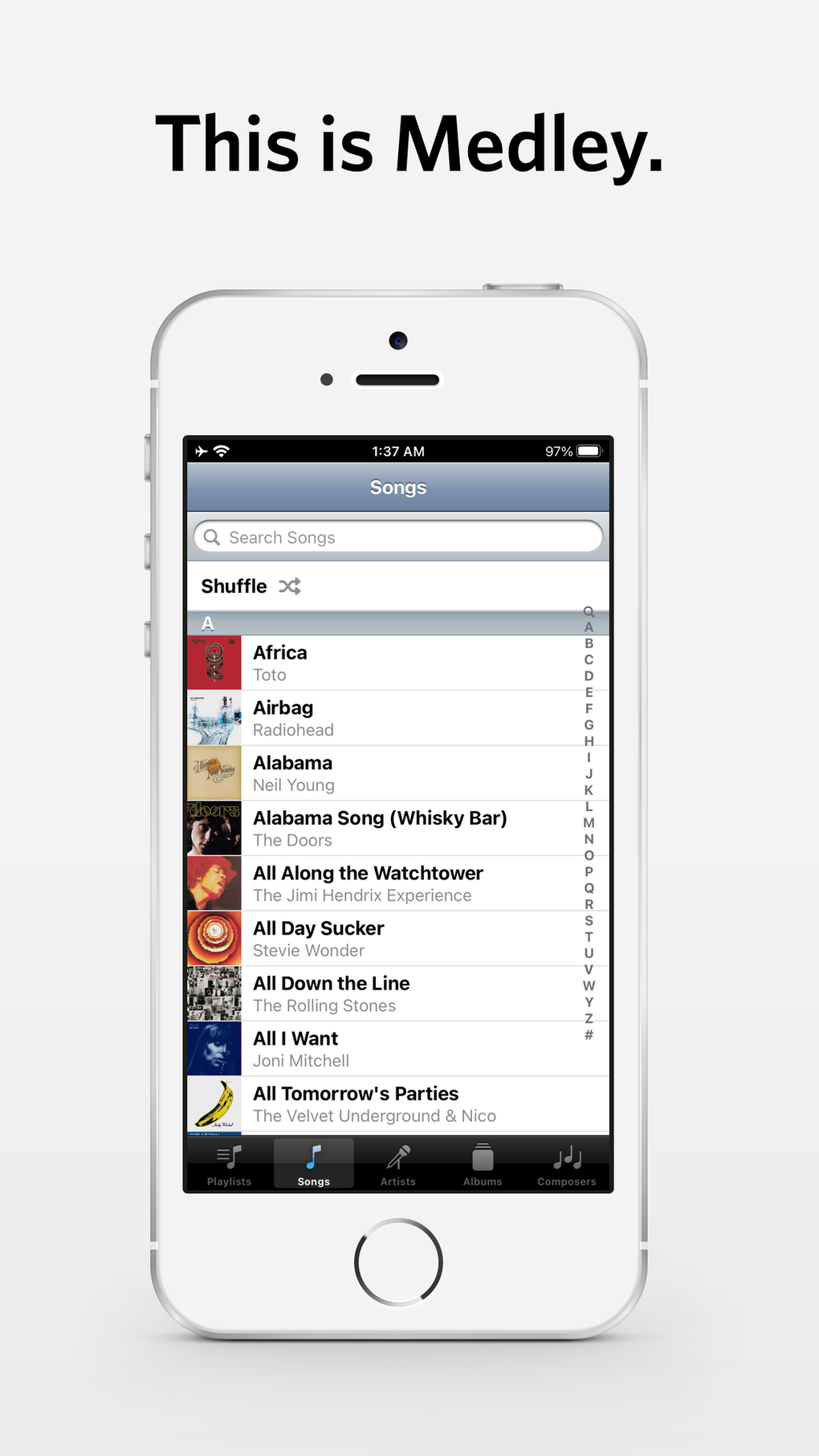 Medley Music Player For IPhone Download