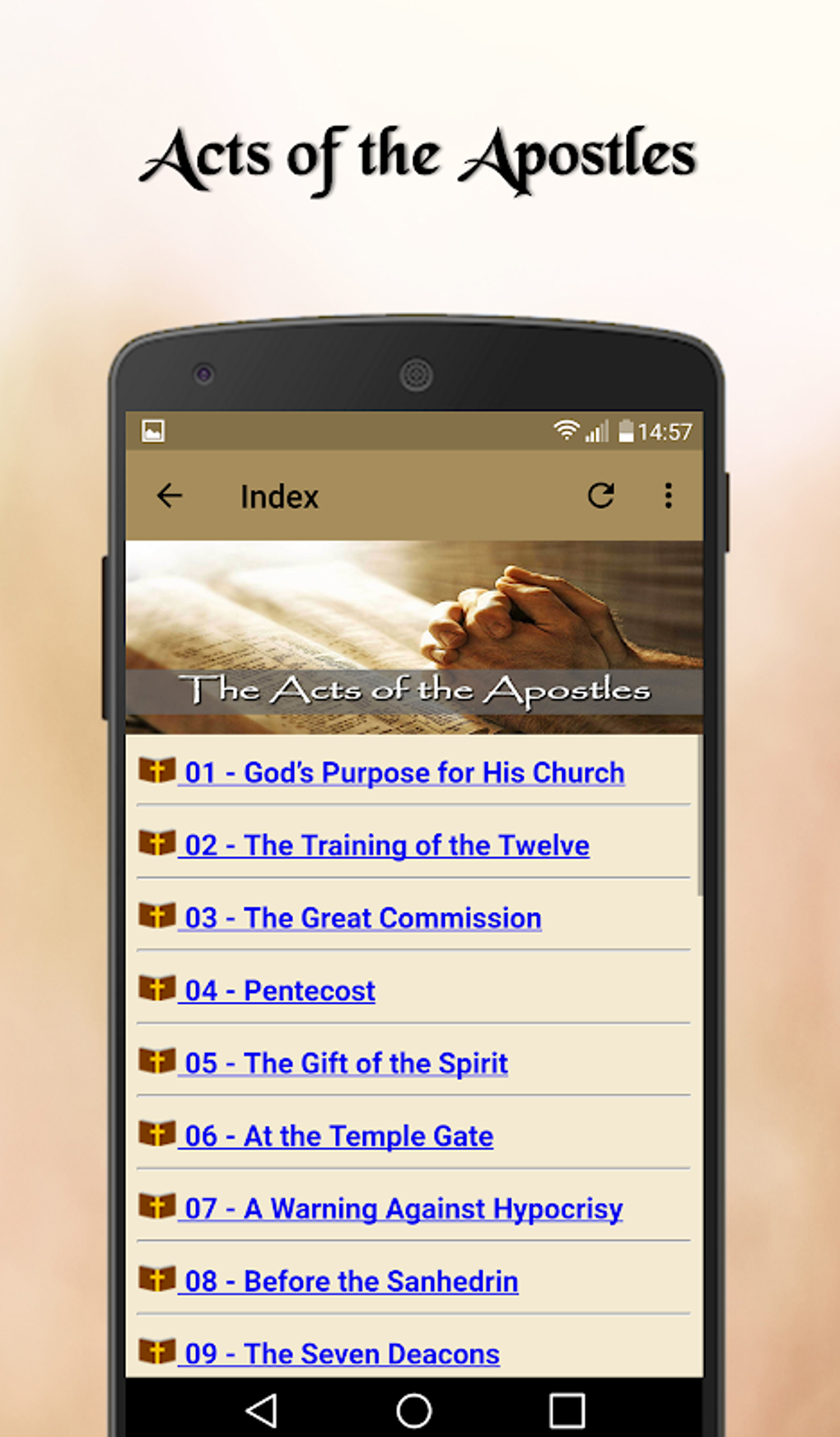 Acts Of The Apostles APK สำหรับ Android - ดาวน์โหลด