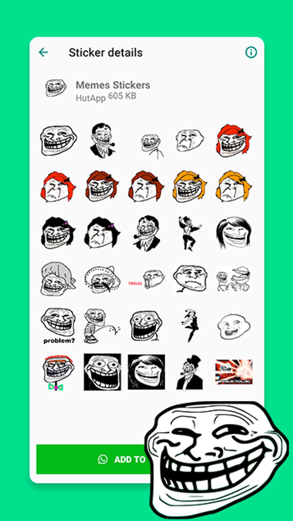 Meme Stickers For WhatsApp Voor Android Download