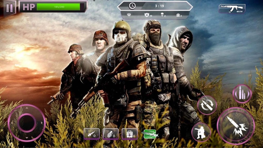 Commando Mission Games Offline para Android - Download