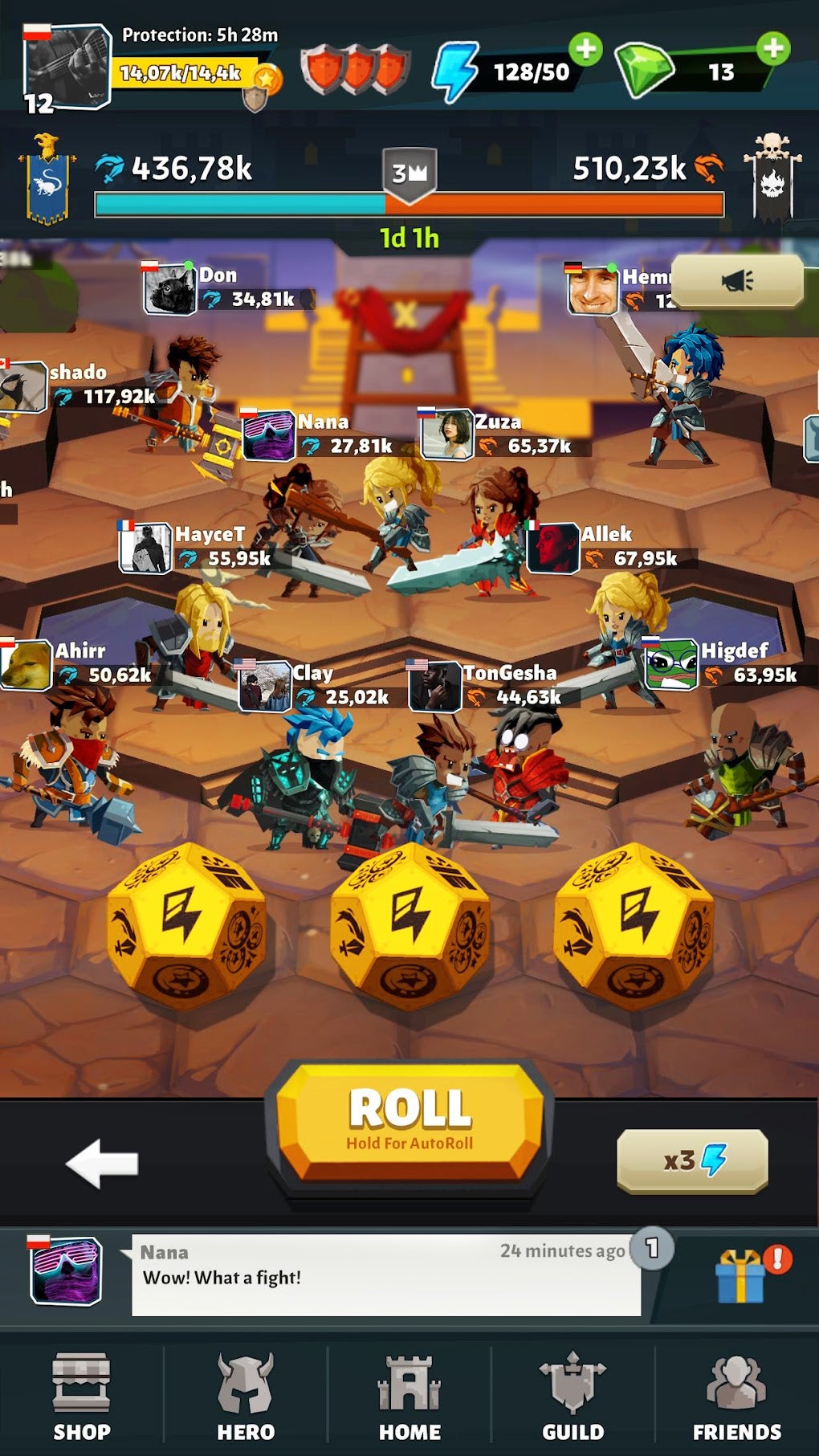 Slash Roll: Multiplayer RPG APK для Android — Скачать