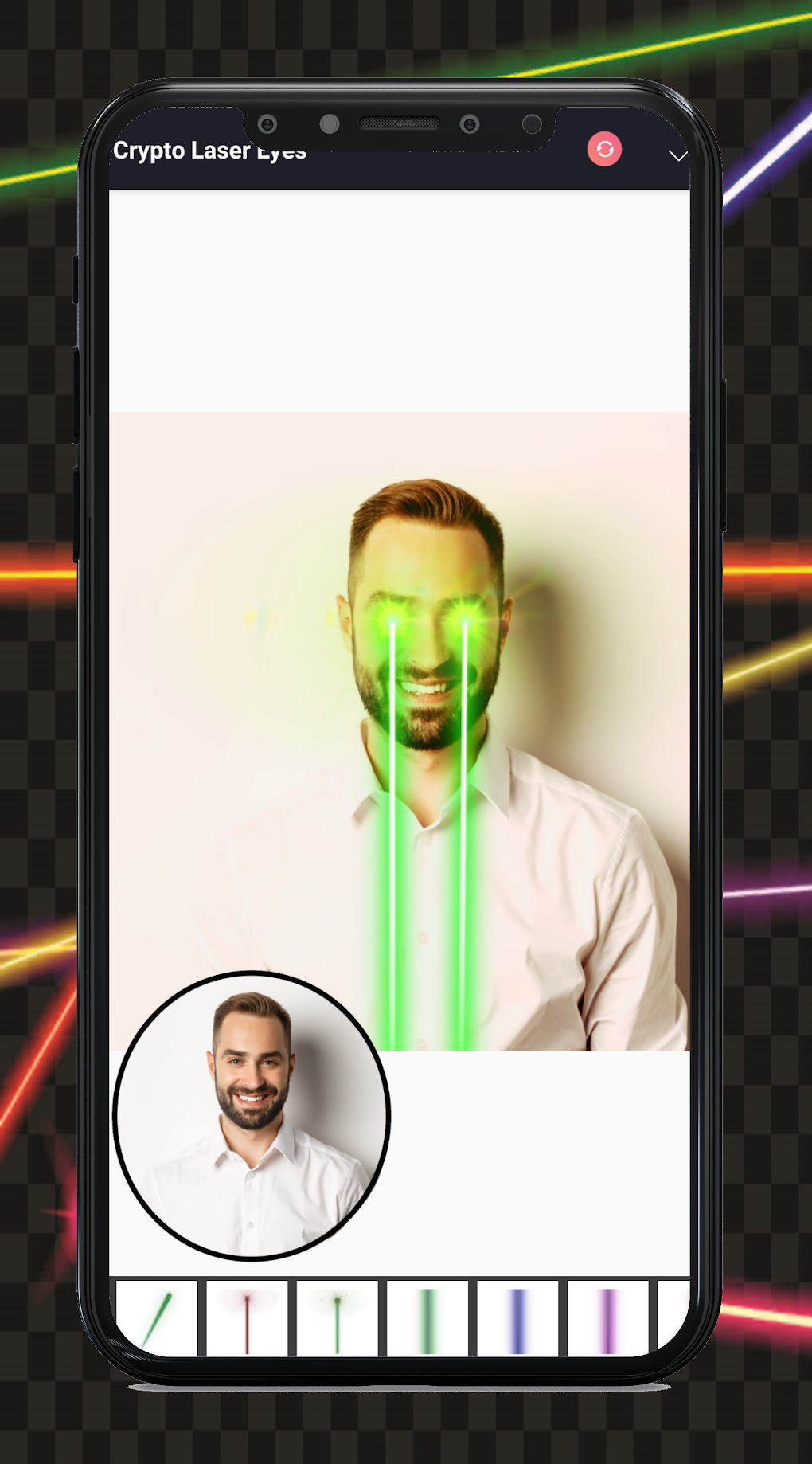 Add Laser Eyes - Photo Editor для Android — Скачать