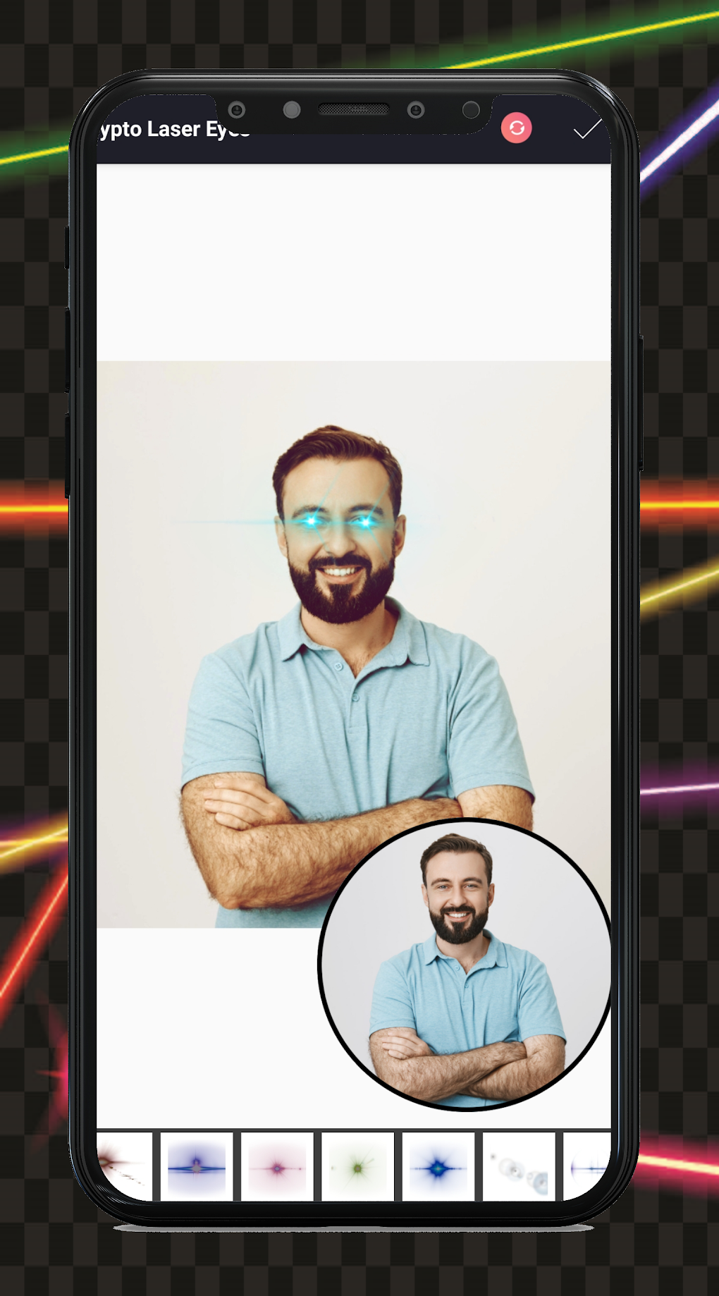 Add Laser Eyes - Photo Editor для Android — Скачать