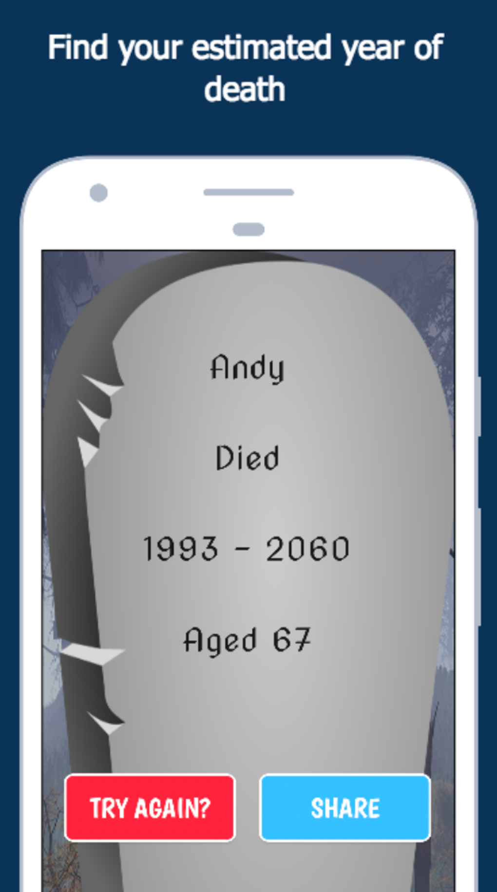 When Will I Die: Death Countdown Calculator Prank для Android — Скачать