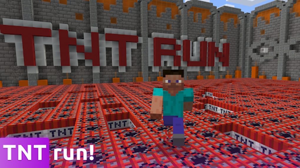 TNT Run maps for minecraft para Android - Descargar