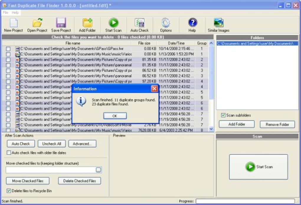 Duplicate File Finder Professional 2023.15 instal the new version for ipod