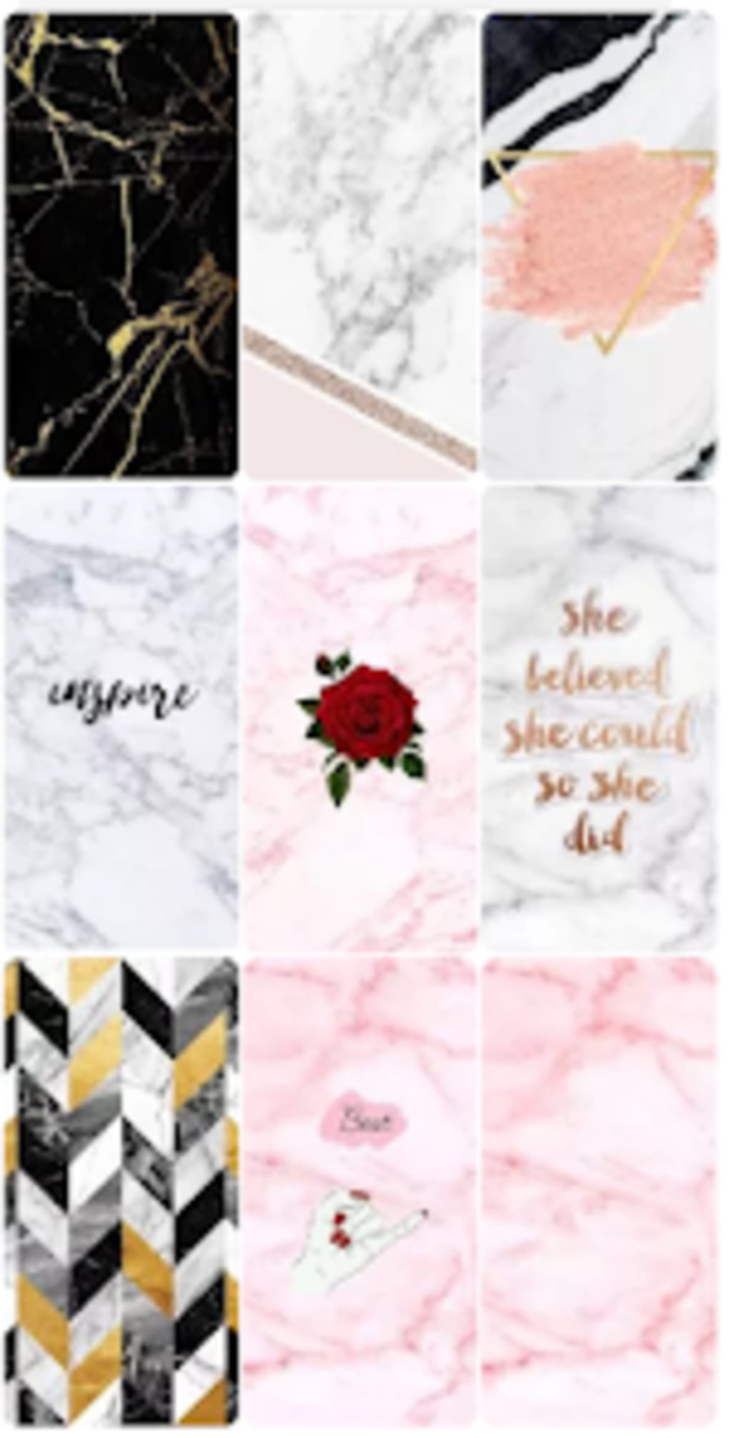 Rose Gold Marble Phone Wallpaper iPhone Wallpaper Android 