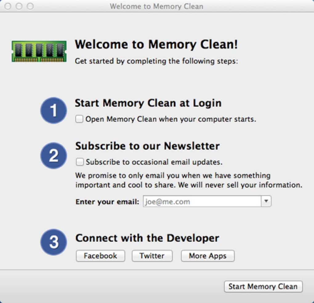 memory cleaner for mac free download