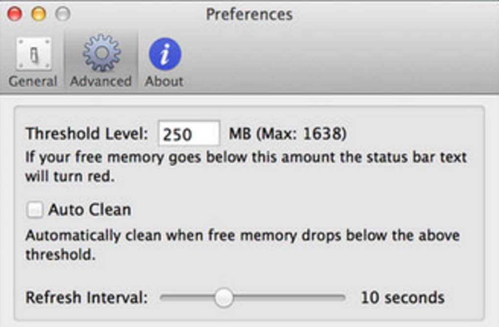 free program for memory mac