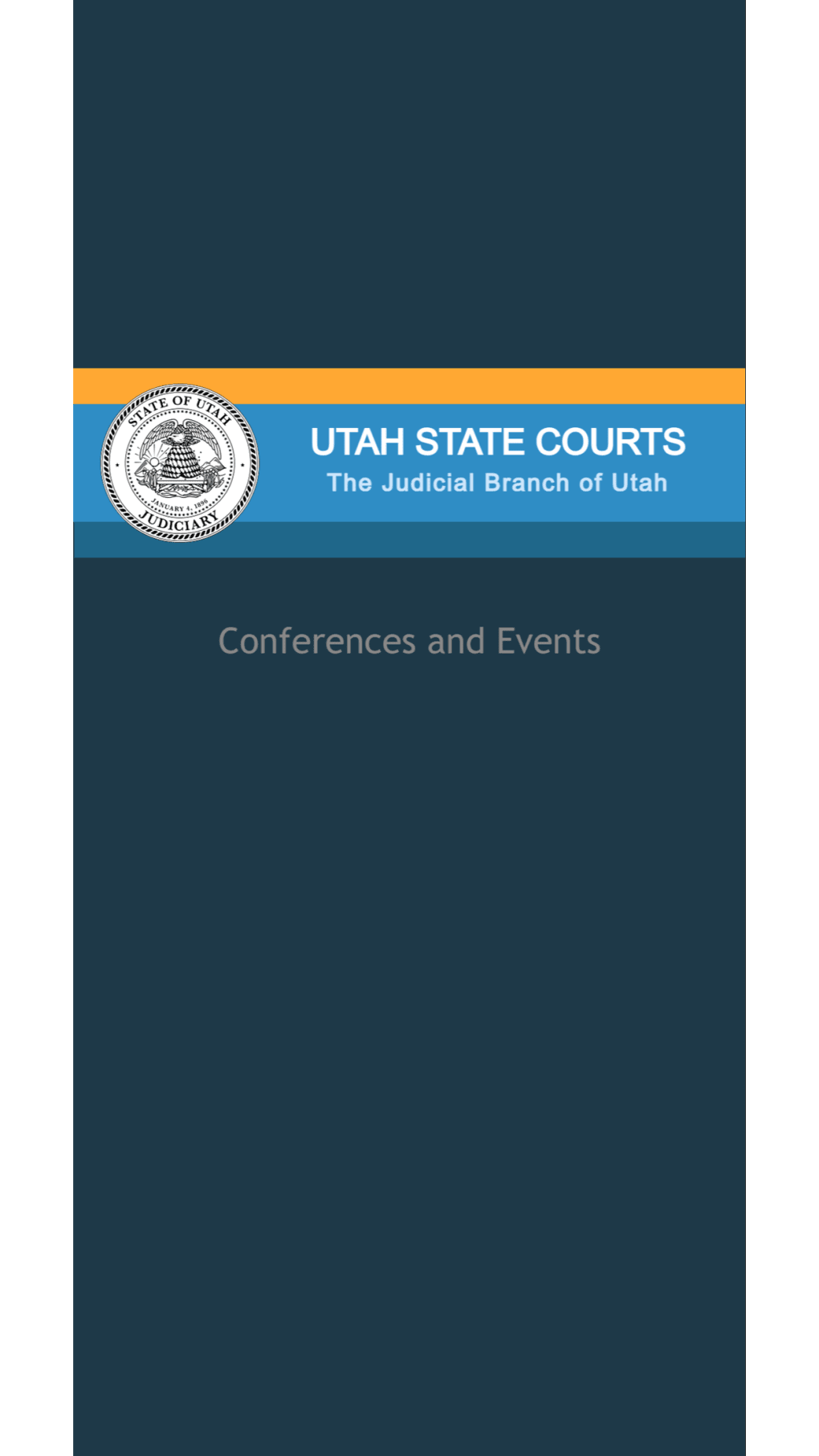 Utah State Courts Events для iPhone Скачать