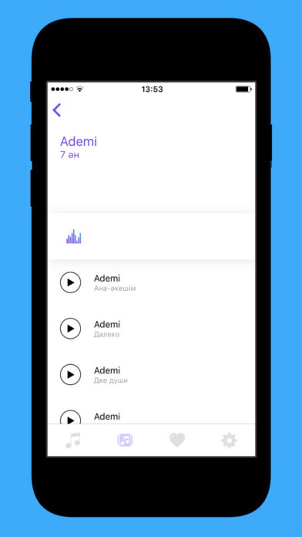 Sazalem - Қазақша әндер для iPhone — Скачать