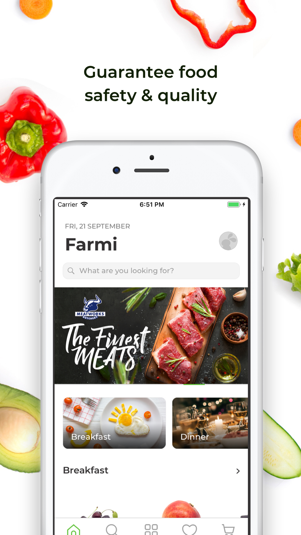 Farmi Grocery Delivery for iPhone - Download