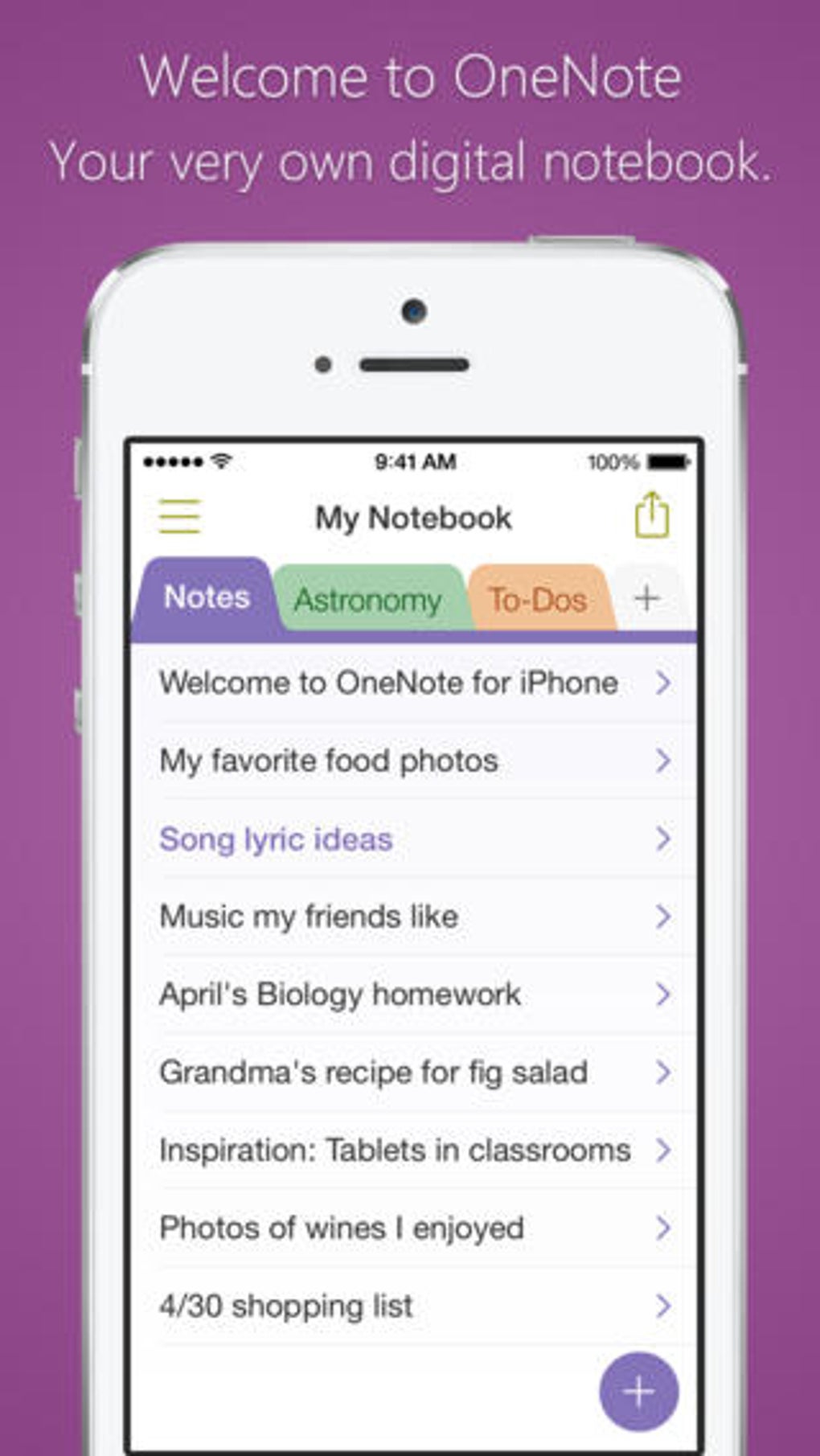 Microsoft Onenote Iphone