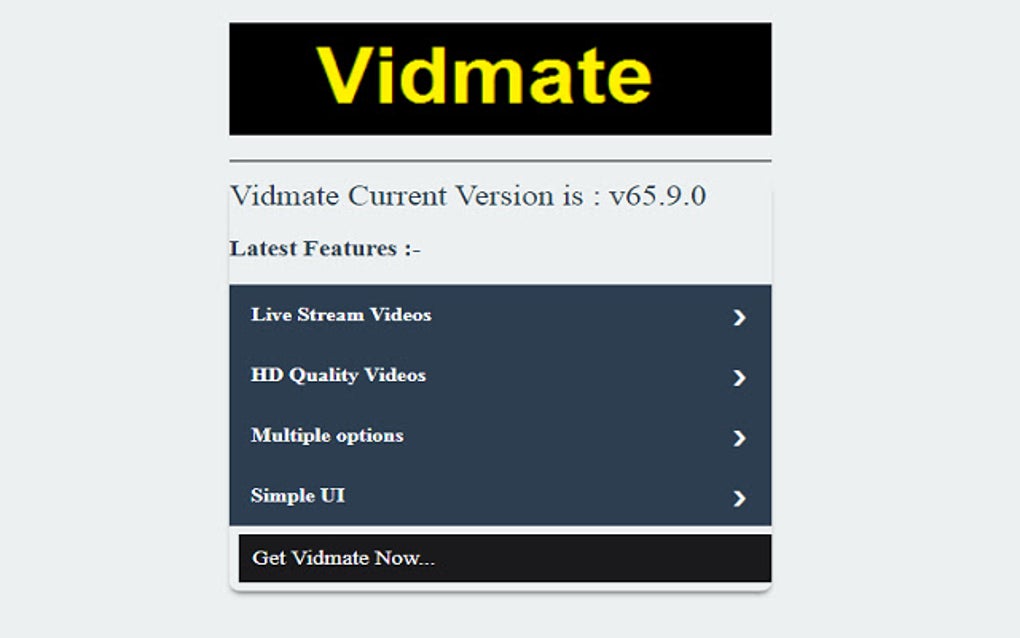 Vidmate For PC Windows And Mac Windows Download Vidmate For PC Windows And Mac Windows Download