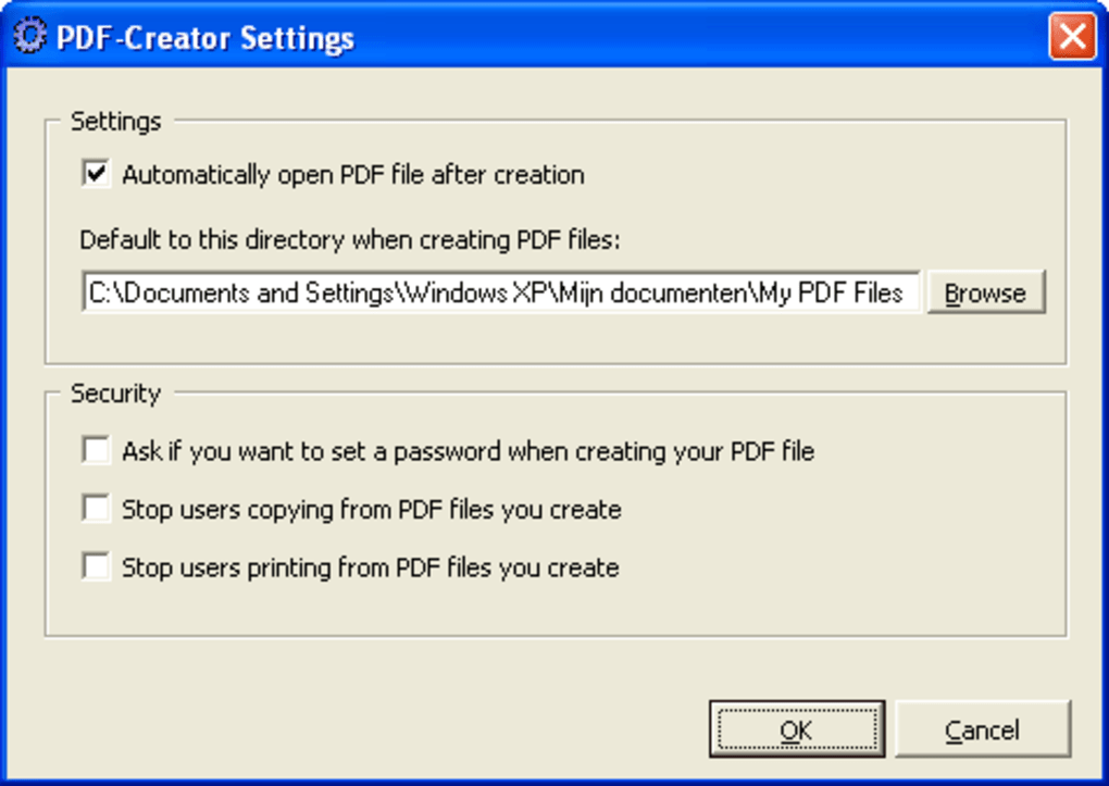 pdf creator older versions